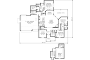Traditional Style House Plan - 3 Beds 3.5 Baths 2516 Sq/Ft Plan #65-519 