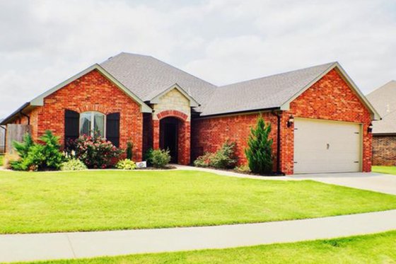 Exterior - Front Elevation for Traditional House Plan #65-312 - 4 bed, 3 bath