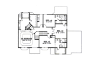 Traditional Style House Plan - 4 Beds 3 Baths 2934 Sq/Ft Plan #67-821 