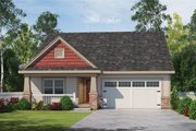 Craftsman Style House Plan - 3 Beds 3 Baths 2666 Sq/Ft Plan #20-2431 