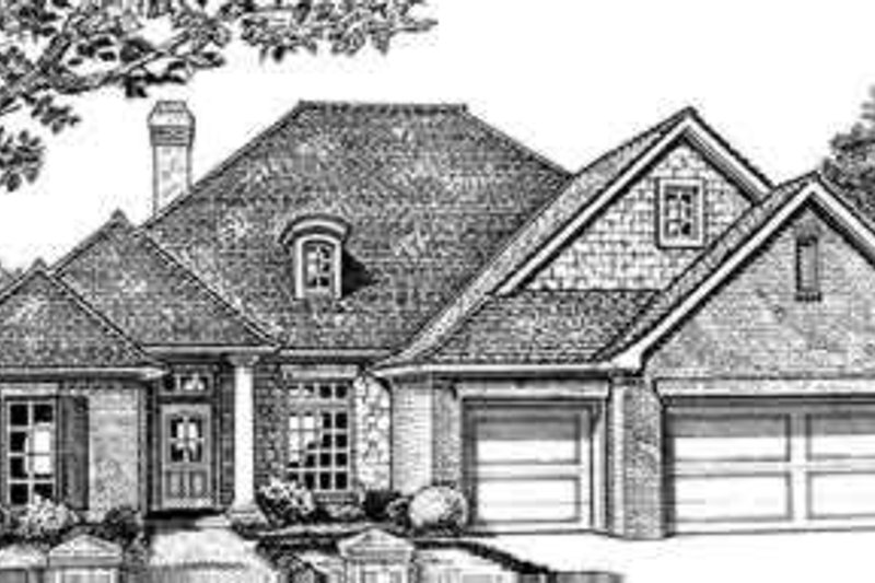 Dream House Plan - Traditional Exterior - Front Elevation Plan #310-244