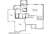 European Style House Plan - 4 Beds 3 Baths 3771 Sq/Ft Plan #70-809 