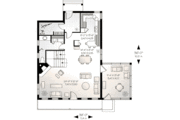 Farmhouse Style House Plan - 2 Beds 1.5 Baths 1482 Sq/Ft Plan #23-525 