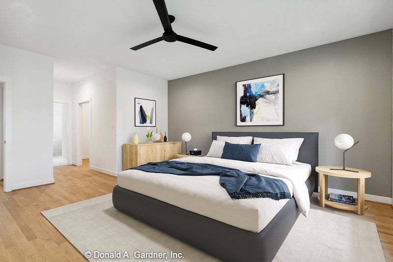 Home Plan - Interior - Master Bedroom for Contemporary House Plan #929-268 - 4 bed, 3.5 bath