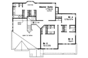 Traditional Style House Plan - 4 Beds 2 Baths 3480 Sq/Ft Plan #50-159 