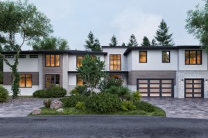 Contemporary Exterior - Front Elevation Plan #1066-30