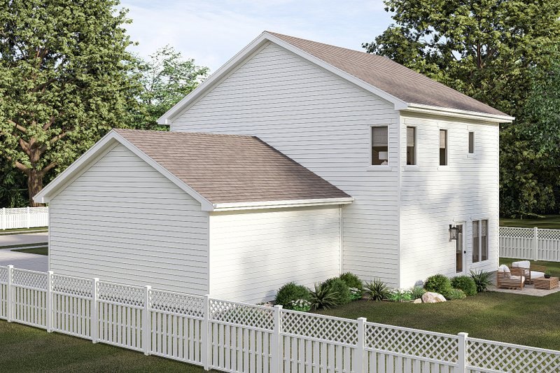 Dream House Plan - Exterior - Other Elevation 1 for Traditional House Plan #455-782 - 3 bed, 2.5 bath