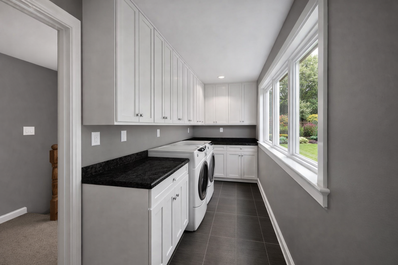 Architectural House Design - Interior - Laundry for Traditional House Plan #1060-448 - 3 bed, 2.5 bath