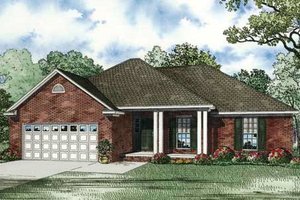 Traditional Exterior - Front Elevation Plan #17-2291