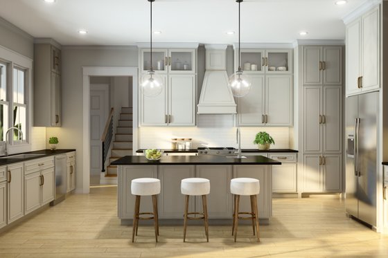 Interior - Kitchen 1 for Farmhouse House Plan #430-261 - 3 bed, 2.5 bath