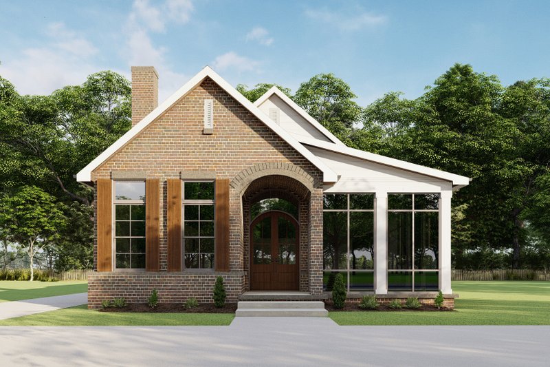 Dream House Plan - Traditional Exterior - Front Elevation Plan #1092-65