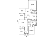 Colonial Style House Plan - 4 Beds 4 Baths 3202 Sq/Ft Plan #81-364 