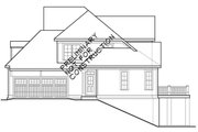 European Style House Plan - 4 Beds 3.5 Baths 2828 Sq/Ft Plan #927-20 
