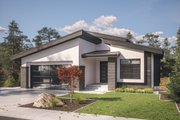 Contemporary Style House Plan - 2 Beds 2 Baths 1696 Sq/Ft Plan #1100-41 