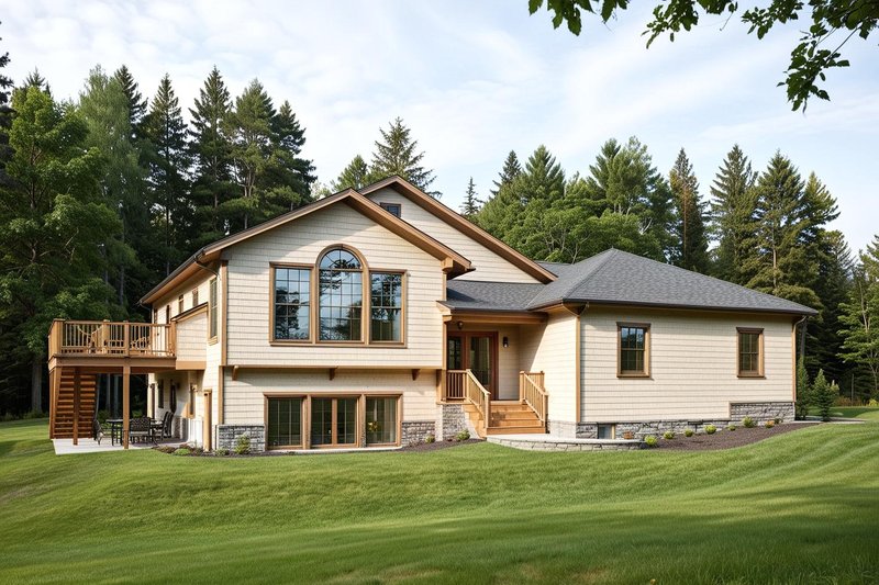 Dream House Plan - Traditional Exterior - Front Elevation Plan #117-293