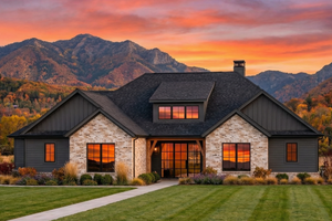 Country Exterior - Front Elevation Plan #1096-81