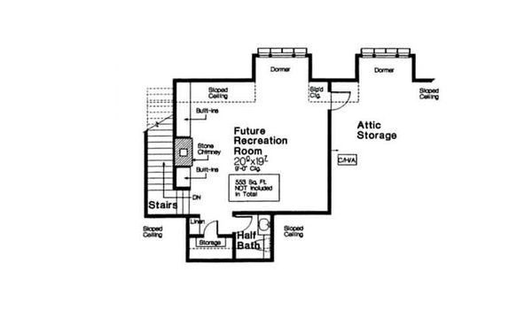 Home Plan - European Floor Plan - Other Floor Plan #310-666