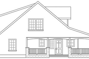 Exterior - Other Elevation for Craftsman House Plan #124-803 - 5 bed, 3 bath