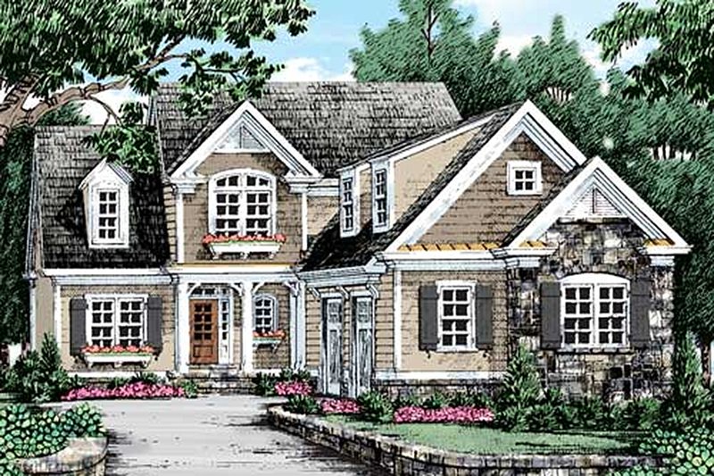 Traditional Style House Plan - 3 Beds 2.5 Baths 1975 Sq Ft Plan #927-42 