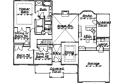 Traditional Style House Plan - 3 Beds 2 Baths 3320 Sq/Ft Plan #31-106 