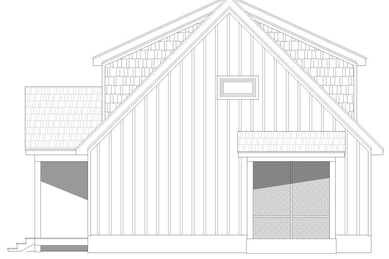 Architectural House Design - Exterior - Other Elevation 1 for Country House Plan #932-586 - 3 bed, 3.5 bath