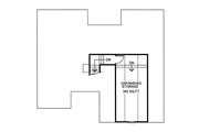 Traditional Style House Plan - 3 Beds 2 Baths 1335 Sq/Ft Plan #20-2371 