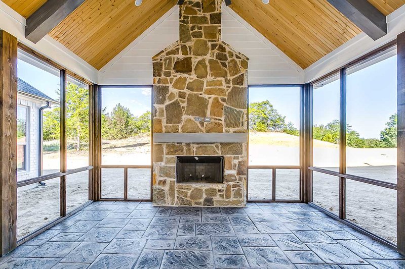 Architectural House Design - Screened Porch