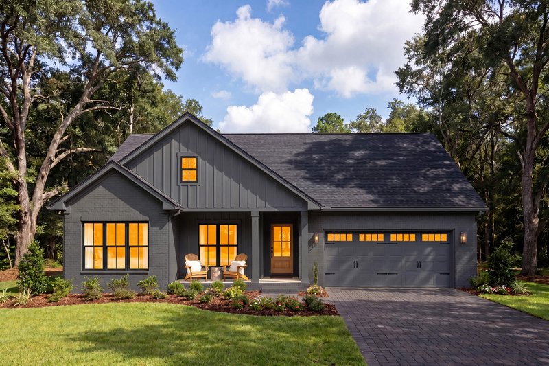 Dream House Plan - Exterior - Front Elevation 7 for Farmhouse House Plan #430-441 - 3 bed, 2 bath