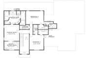 European Style House Plan - 4 Beds 4.5 Baths 4468 Sq/Ft Plan #17-2184 