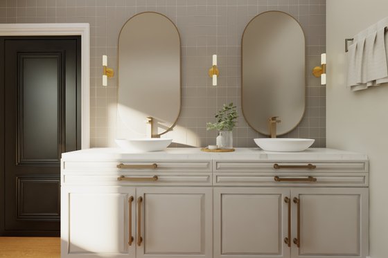 Interior - Master Bathroom for Ranch House Plan #1064-358 - 2 bed, 2.5 bath