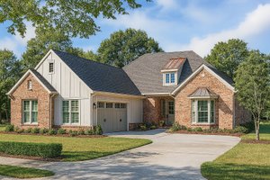 Architectural House Design - Exterior - Front Elevation for Traditional House Plan #17-3146 - 2 bed, 2 bath