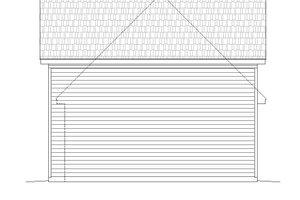 Exterior - Other Elevation 1 for Country House Plan #932-198, 0 bath