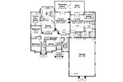 European Style House Plan - 3 Beds 2.5 Baths 2864 Sq/Ft Plan #124-1144 