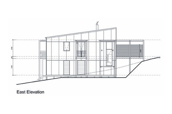 Exterior - Other Elevation 5 for Modern House Plan #496-14 - 4 bed, 3.5 bath