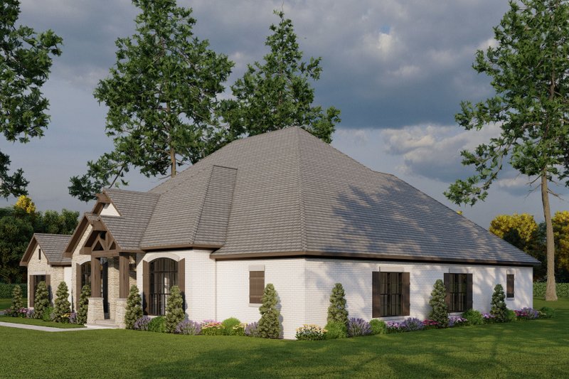 House Plan Design - Exterior - Other Elevation for Craftsman House Plan #17-2609 - 5 bed, 3.5 bath