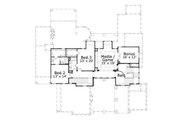 European Style House Plan - 4 Beds 4.5 Baths 4598 Sq/Ft Plan #411-359 