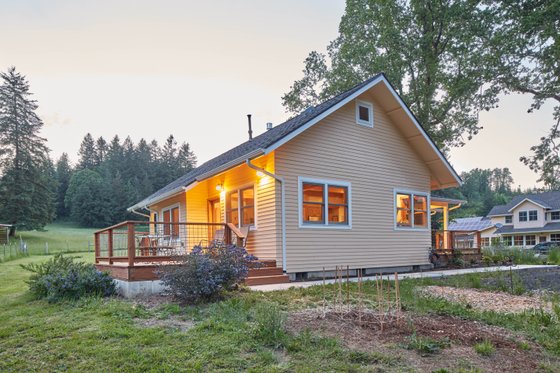 Exterior - Other Elevation for Cottage House Plan #890-8 - 4 bed, 1.5 bath