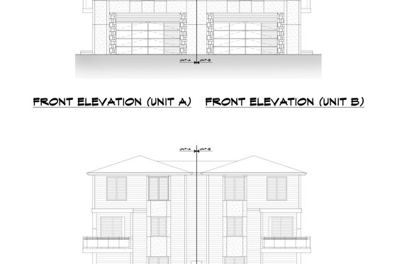 Exterior - Other Elevation 2 for Contemporary House Plan #1066-119 - 8 bed, 7 bath