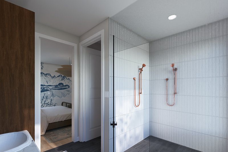 Home Plan - Interior - Master Bathroom for Modern House Plan #1060-236 - 4 bed, 4 bath