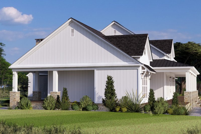 House Plan Design - Exterior - Other Elevation for Farmhouse House Plan #923-412 - 3 bed, 3.5 bath