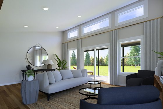 Interior - Other 1 for Contemporary House Plan #1064-379 - 1 bed, 1 bath