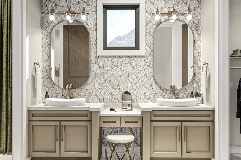Home Plan - Interior - Master Bathroom for Southern House Plan #455-546 - 3 bed, 2 bath