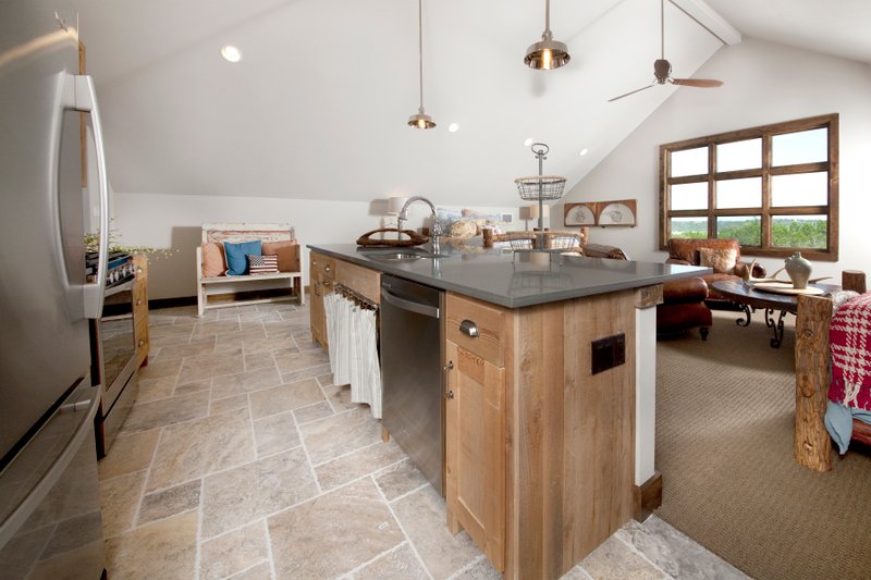 Architectural House Design - Interior - Kitchen 2 for Farmhouse House Plan #935-26, 1 bath