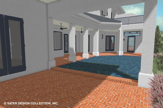 Exterior - Outdoor Living 2 for Contemporary House Plan #930-521 - 3 bed, 3 bath
