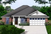 Country Style House Plan - 3 Beds 2 Baths 1468 Sq/Ft Plan #62-150 