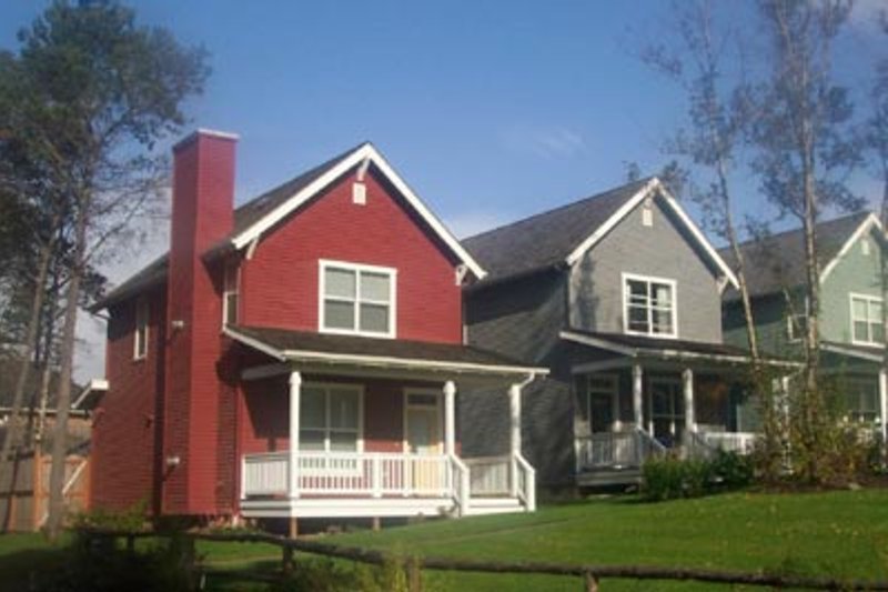 Architectural House Design - Photo 1 for Craftsman House Plan #79-133 - 2 bed, 2.5 bath