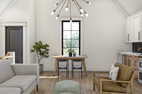 Interior - Family Room 3 for Modern House Plan #455-575 - 5 bed, 5 bath