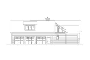 Exterior - Other Elevation 1 for Craftsman House Plan #124-1459 - 4 bed, 3.5 bath