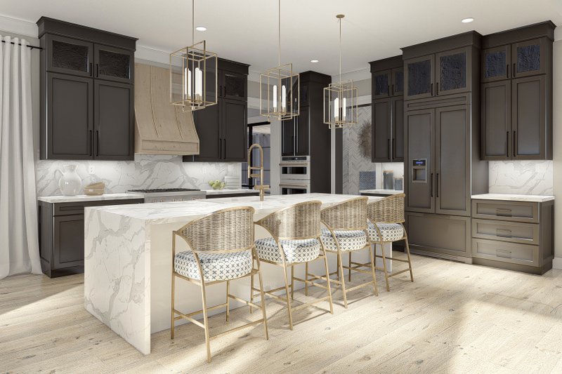 House Design - Interior - Kitchen for Beach House Plan #455-311 - 4 bed, 3.5 bath