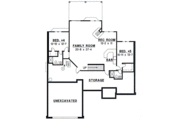 European Style House Plan - 5 Beds 4 Baths 3534 Sq/Ft Plan #67-337 